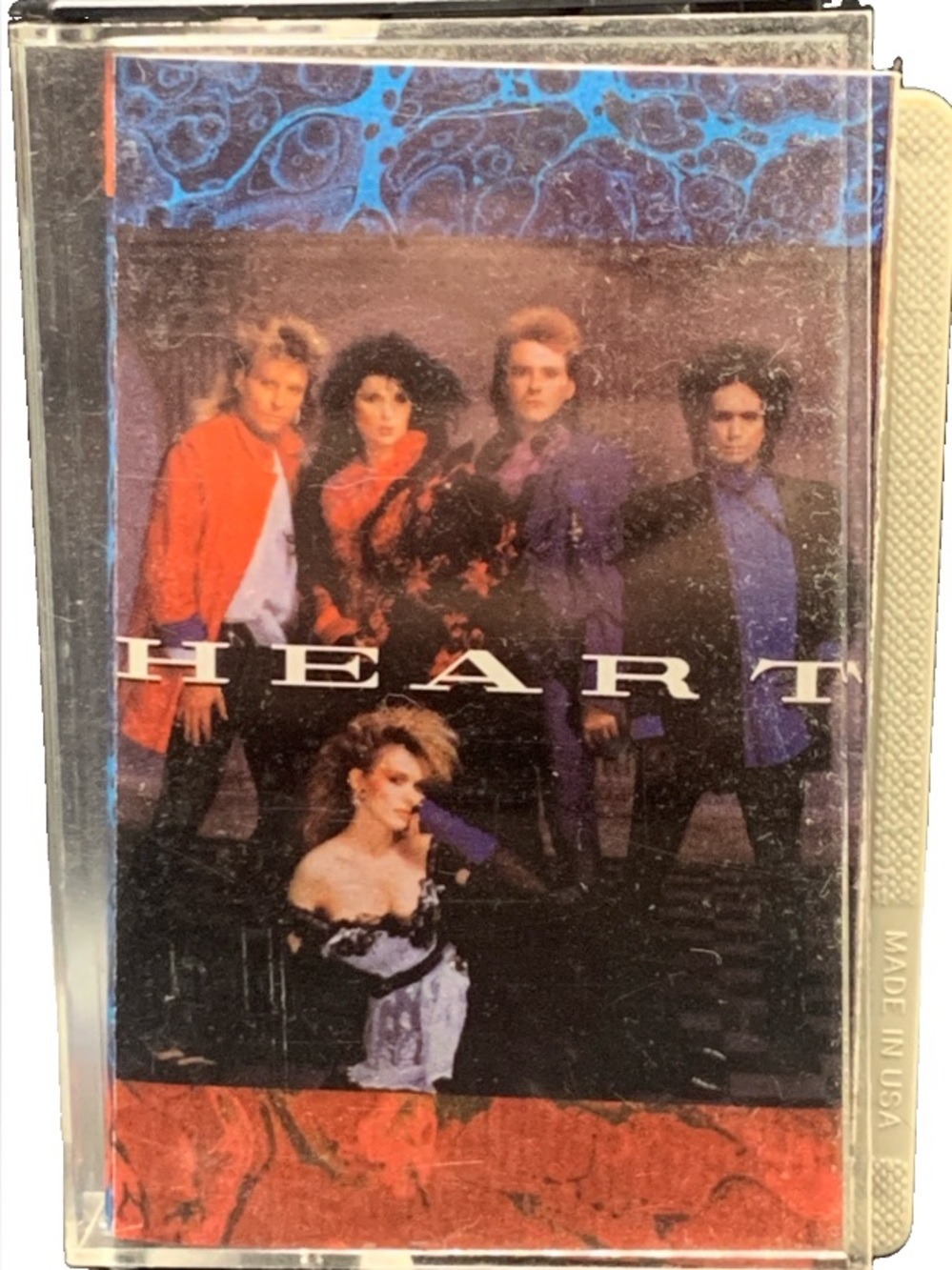 Pre Owned Vintage Music Cassette Heart Self-Titled Debut Album Heart